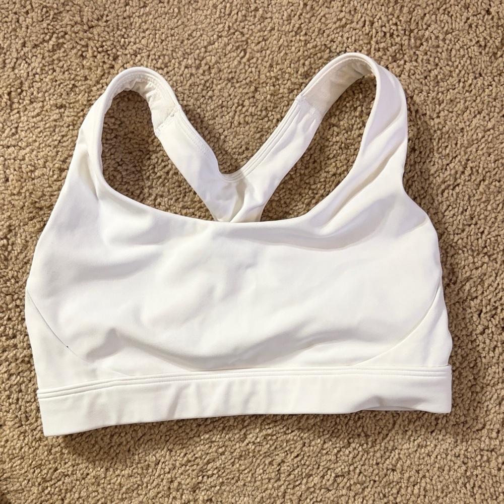 Athleta White Sports Bra